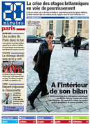 20 Minutes, presse Française, consulter le journal 20Minutes