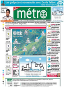 Metronews de la presse Française journal metro news